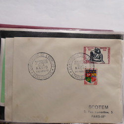 Gigantesque vrac d'histoire postale France et tous pays en un carton.