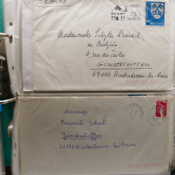 Gigantesque vrac d'histoire postale France et tous pays en un carton.