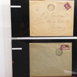 Gigantesque vrac d'histoire postale France et tous pays en un carton.