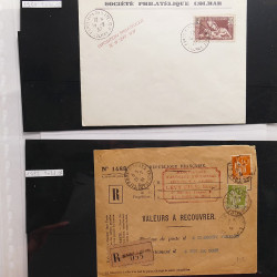 Gigantesque vrac d'histoire postale France et tous pays en un carton.