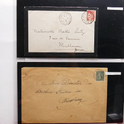 Gigantesque vrac d'histoire postale France et tous pays en un carton.