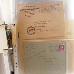 Gigantesque vrac d'histoire postale France et tous pays en un carton.