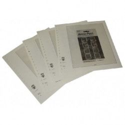 Feuilles préimprimées Lindner-T Autriche feuilles plastiques 2020.