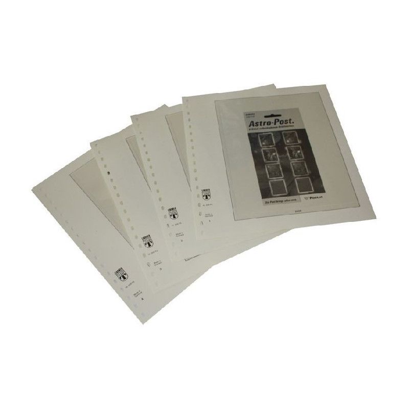 Feuilles préimprimées Lindner-T Autriche feuilles plastiques 2020.