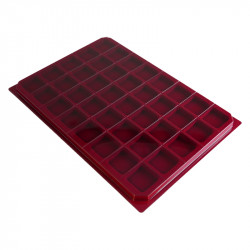Lot de 10 plateaux en velours pour 400 muselets de champagne