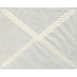 Cameroun série Spitfire oblitérés sur enveloppe avec flamme 8-12-1940.