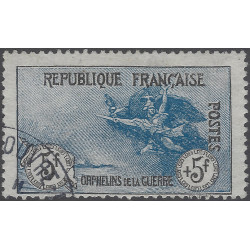 La Marseillaise timbre de France N°155 oblitéré.