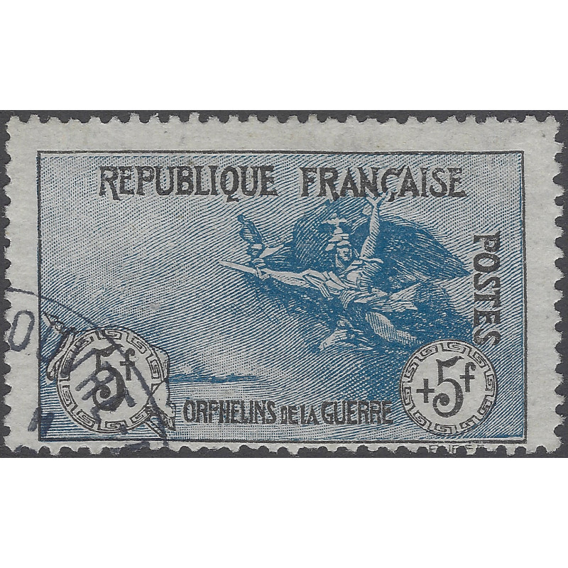 La Marseillaise timbre de France N°155 oblitéré.