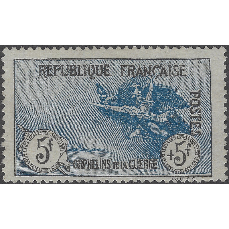 La Marseillaise timbre de France N°155 neuf (*).