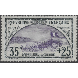 Tranchée timbre de France N°152 neuf (*).
