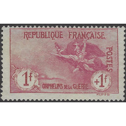 La Marseillaise timbre de France N°154 neuf (*).