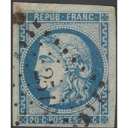 Bordeaux timbre de France N°46B oblitéré PC du GC, R.