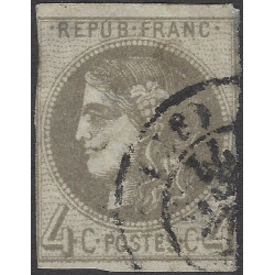 Bordeaux timbre de France N°41A oblitéré, RR.