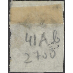 Bordeaux timbre de France N°41A oblitéré, RR.