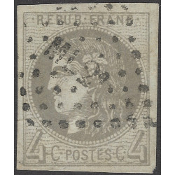 Bordeaux timbre de France N°41B oblitéré losange ambulant.