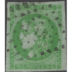 Bordeaux timbre de France N°42B oblitéré losange ambulant.