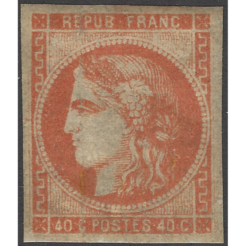 Bordeaux timbre de France N°48 neuf*.