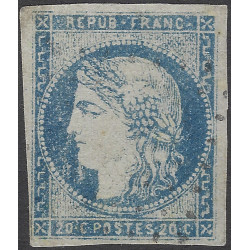 Bordeaux timbre de France N°44Ac oblitéré.