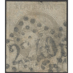 Bordeaux timbre de France N°41B oblitéré.