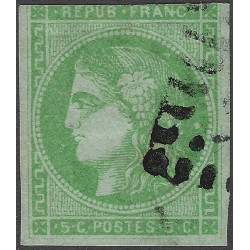 Bordeaux timbre de France N°42B oblitéré.
