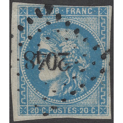 Bordeaux timbre de France N°46B oblitéré PC du GC.
