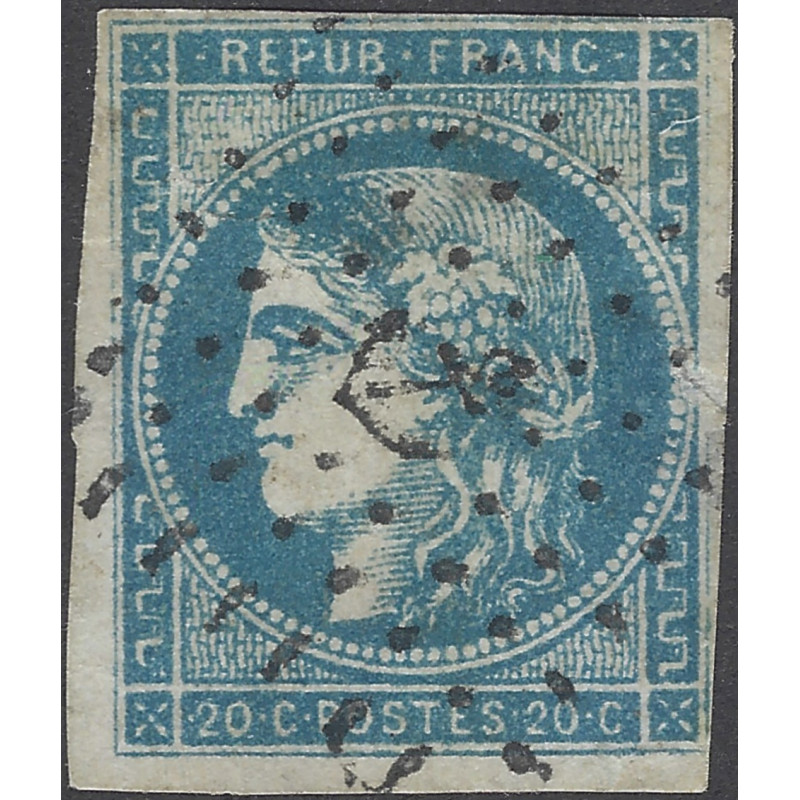 Bordeaux timbre de France N°45C oblitéré ancre.
