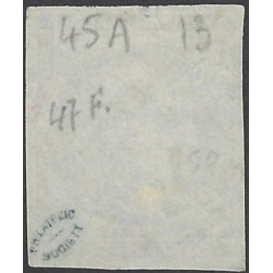 Bordeaux timbre de France N°45A oblitéré.