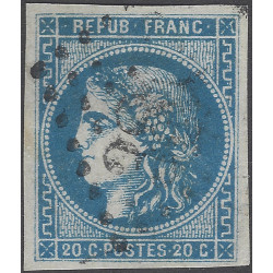 Bordeaux timbre de France N°46B oblitéré.