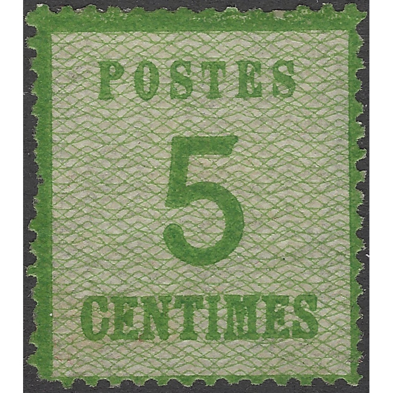 Timbre d'Alsace Lorraine N°4 neuf*.