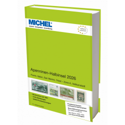 Catalogue de cotation Michel timbres de la péninsule italienne 2026.