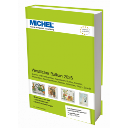 Catalogue de cotation Michel timbres des Balkans de l'ouest 2026.