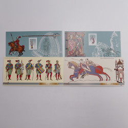 Vrac philatélique de timbres du monde neufs et oblitérés en un carton.