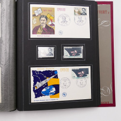 Collection historique de timbres de France 1964-1966 complet en un album.