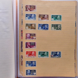Lot de timbres d'anciennes colonies françaises neufs et oblitérés.
