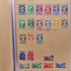 Lot de timbres d'anciennes colonies françaises neufs et oblitérés.