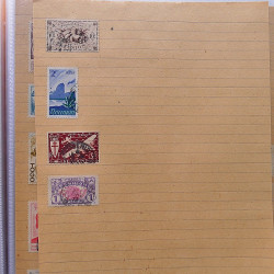 Lot de timbres d'anciennes colonies françaises neufs et oblitérés.