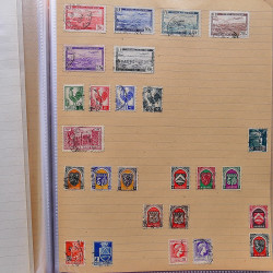 Lot de timbres d'anciennes colonies françaises neufs et oblitérés.