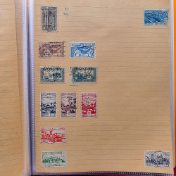 Lot de timbres d'anciennes colonies françaises neufs et oblitérés.