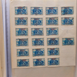 Lot de timbres d'anciennes colonies françaises neufs et oblitérés.