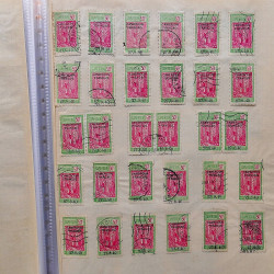 Lot de timbres d'anciennes colonies françaises neufs et oblitérés.