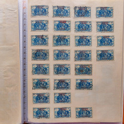 Lot de timbres d'anciennes colonies françaises neufs et oblitérés.