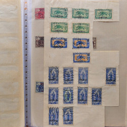 Lot de timbres d'anciennes colonies françaises neufs et oblitérés.