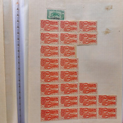 Lot de timbres d'anciennes colonies françaises neufs et oblitérés.