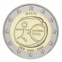 2 euros commémorative Malte 2009 - UEM.