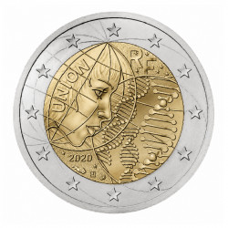 2 euros commémorative France 2020 UNC - Recherche médicale.