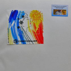 Vrac philatélique de timbres du monde neufs et oblitérés en un carton.