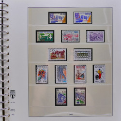 Vrac philatélique de timbres du monde neufs et oblitérés en un carton.