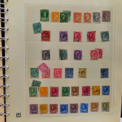 Collection timbres de Canada 1870-1992 neufs et oblitérés en un album.