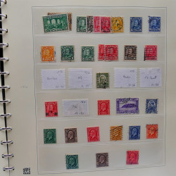 Collection timbres de Canada 1870-1992 neufs et oblitérés en un album.