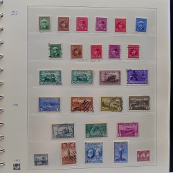 Collection timbres de Canada 1870-1992 neufs et oblitérés en un album.